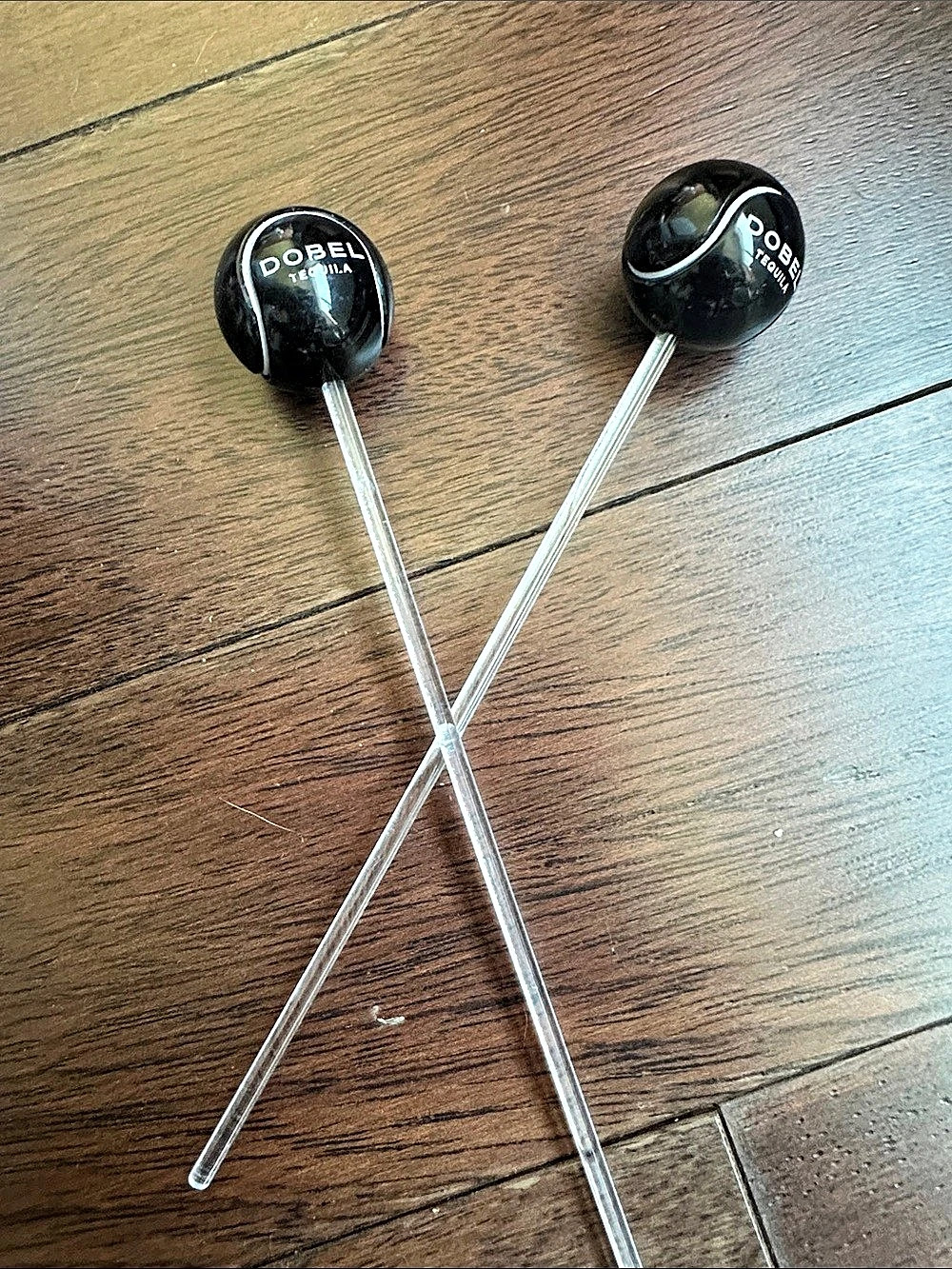 DOBEL Tequila Black drink stirrers